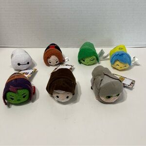 DISNEY Tsum Tsum Star Wars, marvel and inside out lot toys